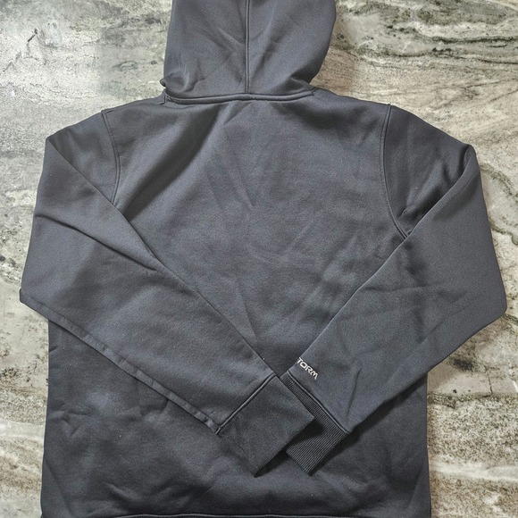 under armour black hoodie size large - Picture 2 of 2